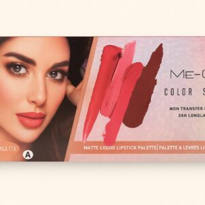 ME ON COLOR SUEDE NON TRANFER LIPGLOSS 12 PCS PLATTE