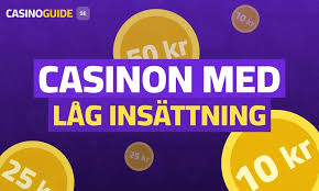 Casino med Lägst Insättning – Spela Smart och Spara Pengar